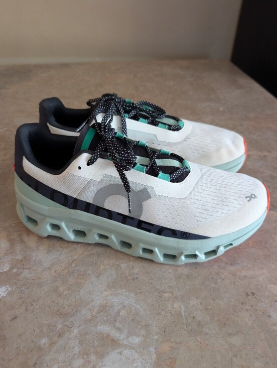 On Running Other - On Running Cloudgomoster ' Undyed White Creek, Max Cushioned Shoes Men Size 11.5
